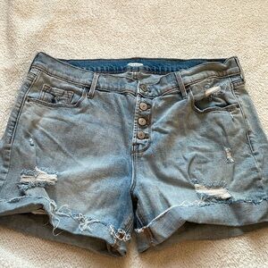 Old navy distressed shorts